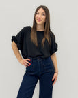Maglia taglia comoda leggera