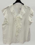 Blusa con Volant e Laccetto