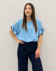 Maglia taglia comoda leggera