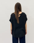 T-shirt taglia comoda con dettaglio dietro