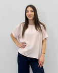 T-shirt taglia comoda con dettaglio dietro