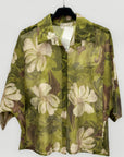Camicia Fantasia Floreale a Manica Corta