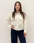 Camicia con dettagli perle