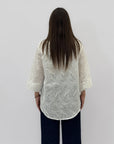 Camicia in pizzo sangallo