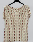 T-shirt a Pois Multicolor