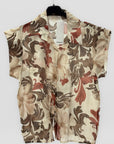 Camicia Floreale a Manica Corta