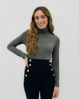 Maglia basic dolcevita Soft - Felpato