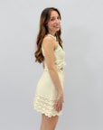 Completo crochet top e gonna