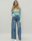 Jeans Wide Leg Vita Alta – Slanciante & Trendy
