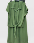 Completo con Camicia e Pantalone Palazzo