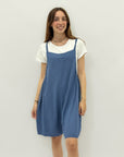 Salopette con t-shirt