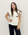 T-shirt con stampa