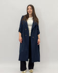 Giacca trench lungo