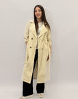 Giacca trench lungo