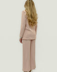 Completo Donna – Blazer Morbido e Pantaloni Palazzo