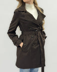 Trench Donna Doppiopetto con Cintura