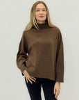 Maglione dolcevita morbido in lana e cashmere – Eleganza e comfort quotidiano