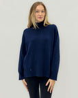 Maglione dolcevita morbido in lana e cashmere – Eleganza e comfort quotidiano