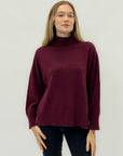 Maglione dolcevita morbido in lana e cashmere – Eleganza e comfort quotidiano