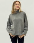 Maglione dolcevita morbido in lana e cashmere – Eleganza e comfort quotidiano