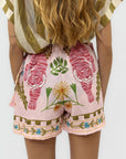 Gonna Pantalone Pareo con Stampa
