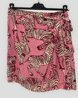 Gonna Pareo Tropical Stampa Botanica