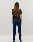 Pantaloni in denim con cintura