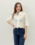 Camicia in pizzo