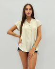 Camicia a tinta unita