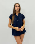 Camicia a tinta unita
