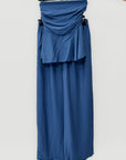 Completo con Top Fascia Peplo e Pantaloni Palazzo