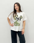 T-shirt in cotone con stampa