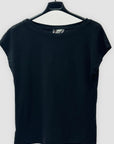 T-shirt in Cotone Smanicato