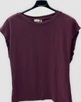 T-shirt in Cotone Smanicato