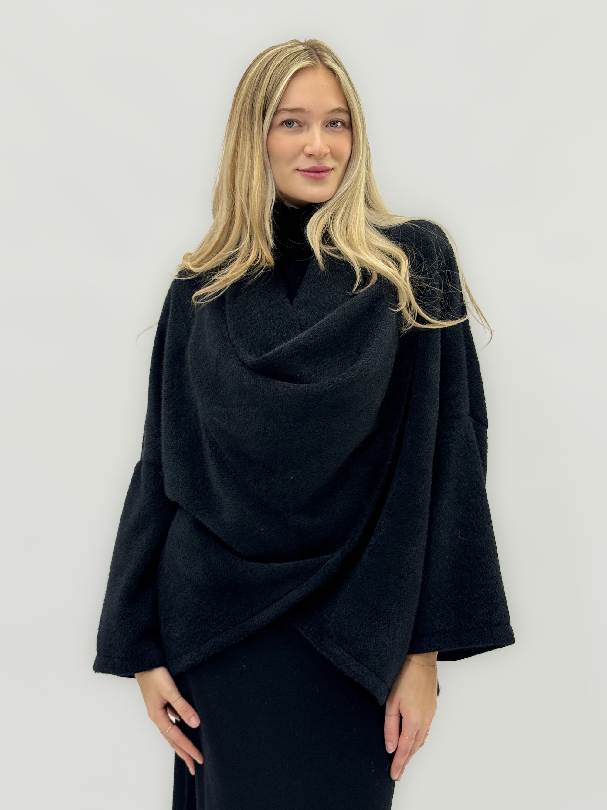 Cappotto con collo sciallato – Calda, elegante e avvolgente