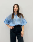 Camicia con maniche ampie