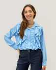 Camicia con Rouches Frontali