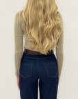 Maglia in misto cashmere – Maniche lunghe e taglio slim