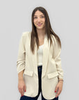 Blazer Elegante – Giacca Lunga Modello Morbido