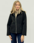 Giacca in neoprene con cappuccio – Calda e strutturata