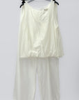 Completo con Top Smanicato e Pantalone Morbido