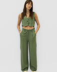 Completo con Gilet e Pantalone Palazzo