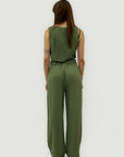 Completo con Gilet e Pantalone Palazzo