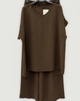 Completo Palazzo con Maglia Morbida