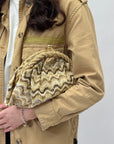 Borsa in paglia colorata