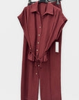 Completo con Camicia e Pantalone Palazzo