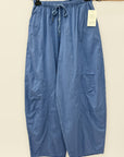 Pantalone In Cotone Balloon con Coulisse