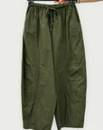 Pantalone In Cotone Balloon con Coulisse