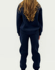 Pantaloni jogger in cotone felpato – Calore e comfort quotidiano