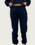 Pantaloni jogger in cotone felpato – Calore e comfort quotidiano